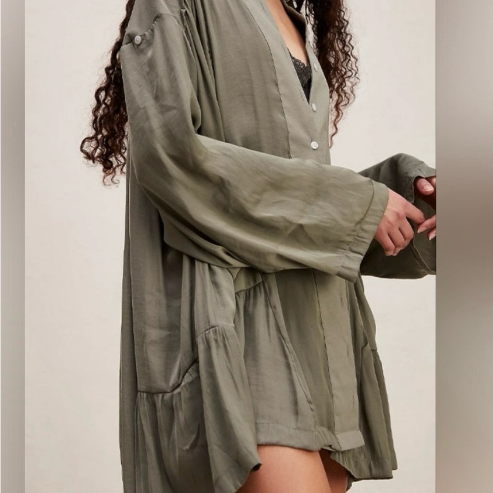 Free People Olive Mini Dress
